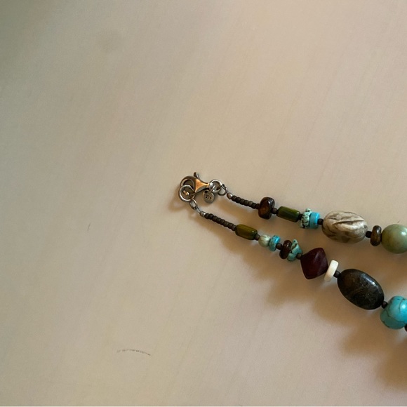 Retired Silpada multi-stone necklace - Picture 3 of 4
